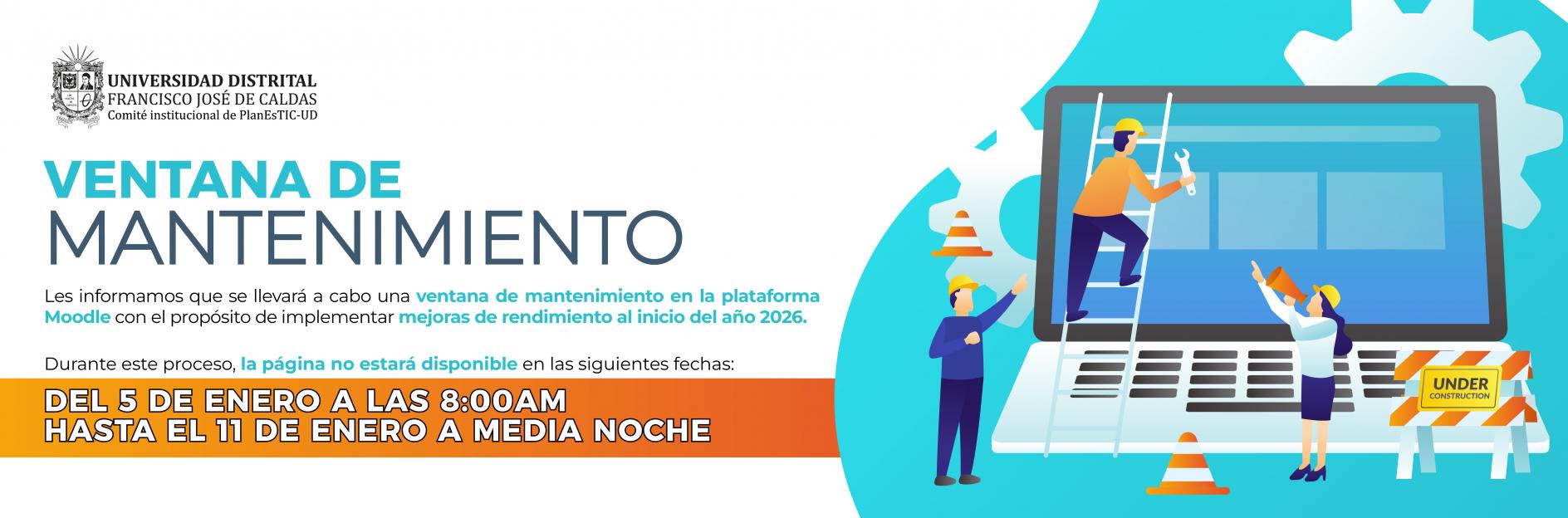 Modo mantenimiento Moodle