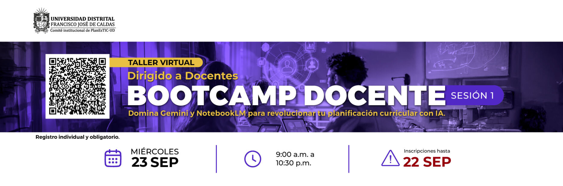 Taller Bootcamp docente Sesión 1