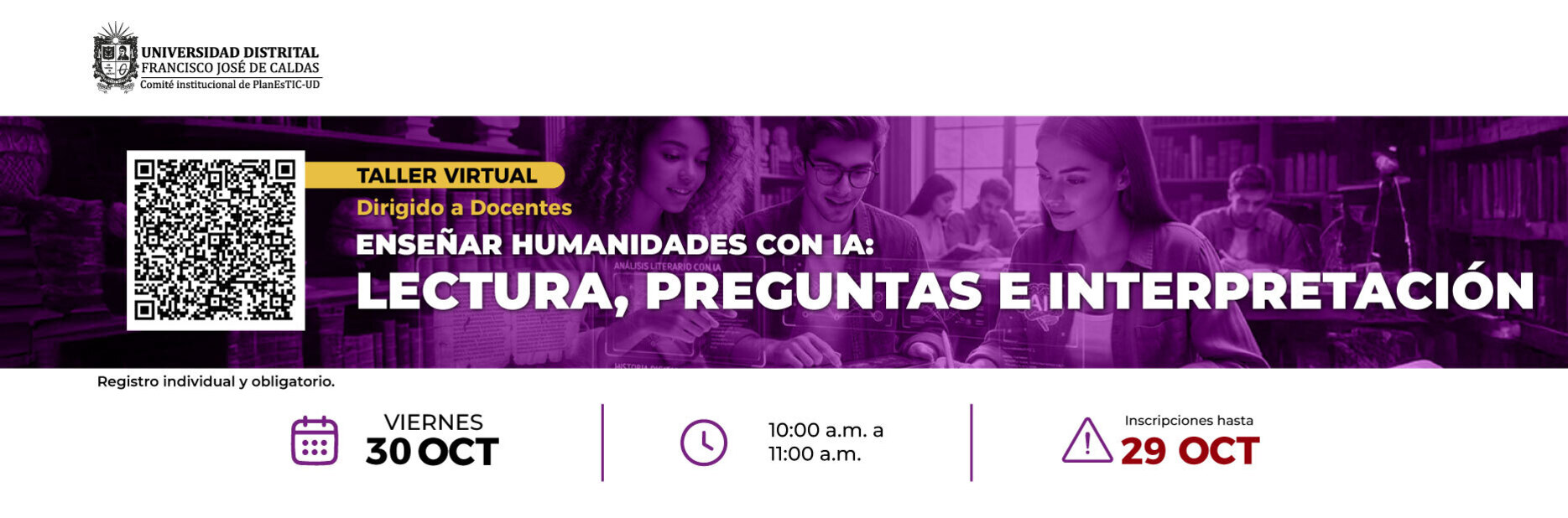 Taller Enseñar humanidades